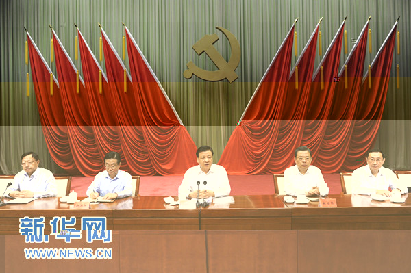 9月1日，中共中央黨校舉行2013年秋季學期開學典禮，中共中央政治局常委、中央黨校校長劉雲山出席并講話。新華社記者 饒愛民